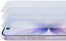 iPhone 17, front exterior, side exterior, exploded view of Ceramic Shield layers