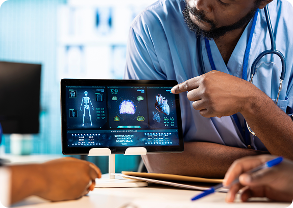 healthcare digital transformation patient diagnosis technology